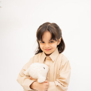 Beige Button Down Shirt