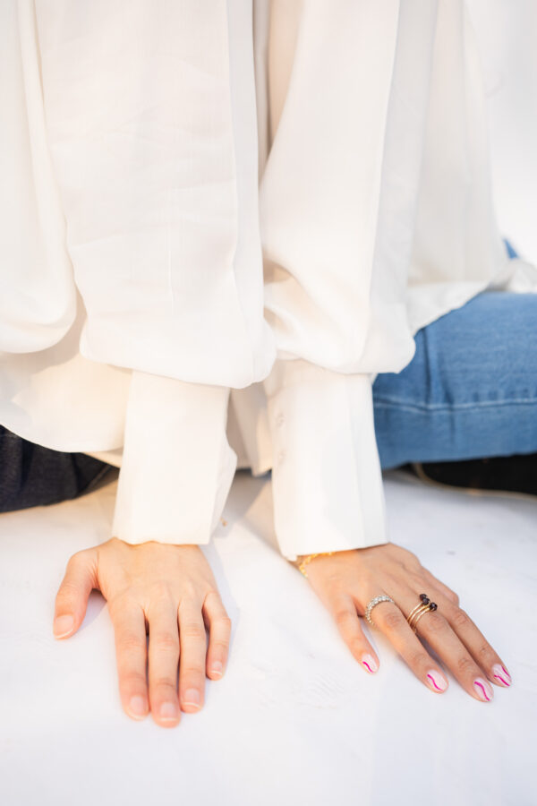 Flowy White Top - Image 4