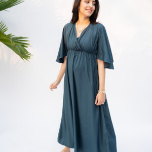 Dark green dress